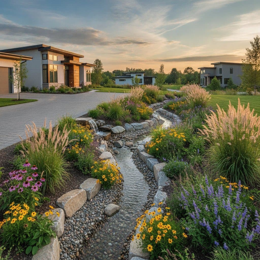 Featured image for Bioswales Filter Runoff and Recharge Groundwater Naturally