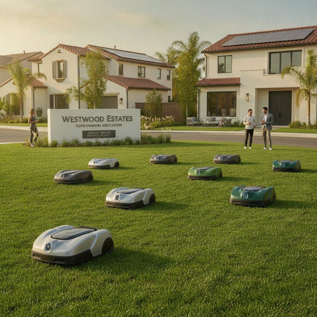 Featured image for Why California HOAs Now Require Robotic Mowers